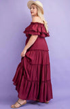 Maxi Dress Off Shoulder