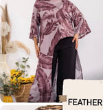 Women’s High-Low Two-Piece Pant Set – Classy Business Casual Outfit (Medium to plus size 3X)