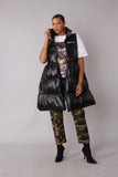 Tiered Puffer Vest -81585