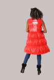 Tiered Puffer Vest -81585