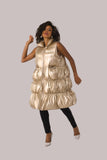 Tiered Puffer Vest -81585