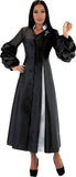 Womens Clergy Collar Cassock Robe -4730