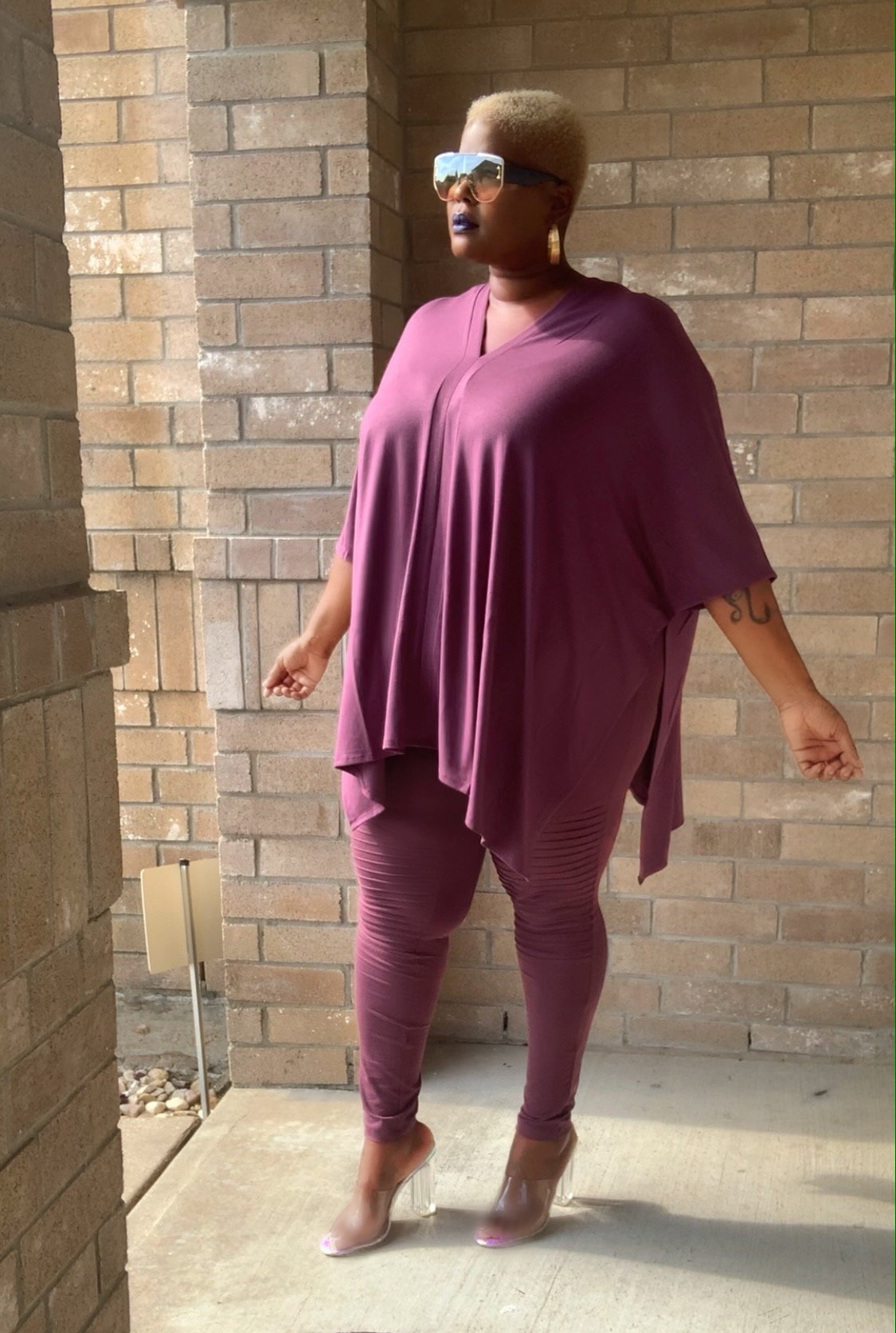 Plus Size Legging Set